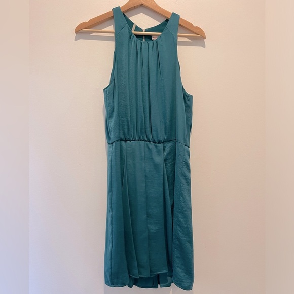 Rebecca Taylor Blue Teal Dress size 6 EUC - Picture 1 of 9